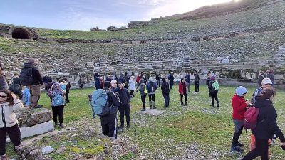 Aydın Büyükşehir Belediyesi tarafından düzenlenen trekking etkinlikleri devam ediyor.