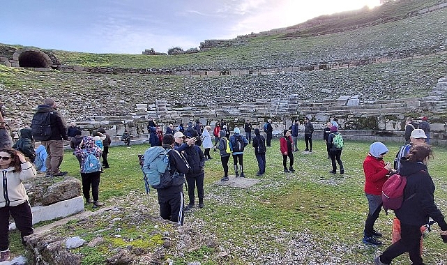 Aydın Büyükşehir Belediyesi tarafından düzenlenen trekking etkinlikleri devam ediyor.