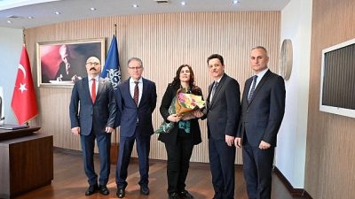 Aydın Büyükşehir Belediye Başkanı Özlem Çerçioğlu’na, Aydın Defterdarı Ahmet Günçavdı