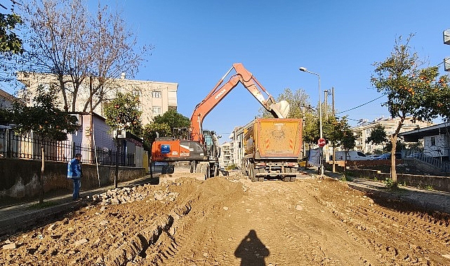 Aydın Büyükşehir Belediyesi Fen İşleri Dairesi Başkanlığı, kent genelinde yol