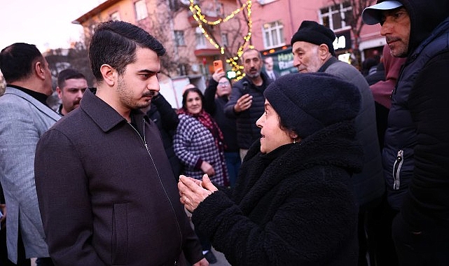 Çankaya Belediye Başkanı Hüseyin Can Güner, Cebeci iftar çadırını ziyaret