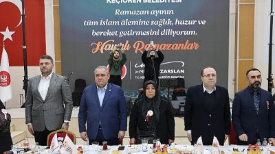 Keçiören Belediye Başkanı Dr. Mesut Özarslan ve eşi Filiz Özarslan,