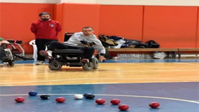 İzmir Büyükşehir Belediyesi Boccia Takımı sporcuları, Boccia İzmir İl Turnuvası’nda