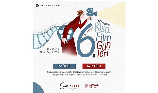 Bornova Belediyesi tarafından düzenlenen 6. Uluslararası Bornova Kısa Film Günleri’ne