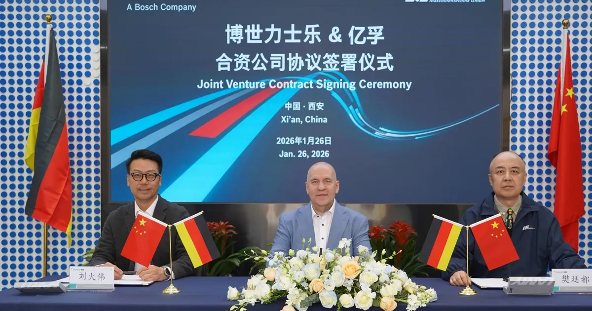 Anlaşma, off-highway (yol dışı araçlar) için elektromekanik aktüatörler geliştirmek ve