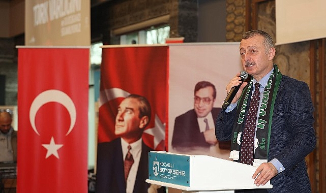 Kocaeli Büyükşehir Belediyesi’nin düzenlediği 29 Ocak Milli Direniş Günü programında