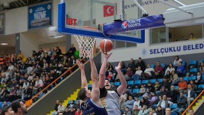 Konya Büyükşehir Belediyespor, Türkiye Sigorta Basketbol Ligi’nde 25. hafta maçında