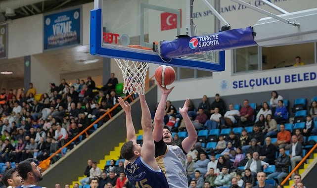 Konya Büyükşehir Belediyespor, Türkiye Sigorta Basketbol Ligi’nde 25. hafta maçında