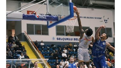 Türkiye Sigorta Basketbol Ligi’nde zirve takibini sürdüren Konya Büyükşehir Belediyespor,
