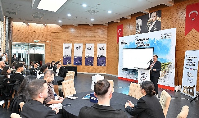 Antalya Büyükşehir Belediyesi’nin ev sahipliğinde Gençlik Örgütleri Forumu (GoFor) iş