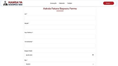 Manisa Büyükşehir Belediyesi, sosyal dayanışmayı dijital ortama taşıdığı “Senin İçin”