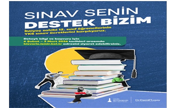 İzmir Büyükşehir Belediyesi, Yükseköğretim Kurumları Sınavı’na (YKS) girecek sosyal incelemesi