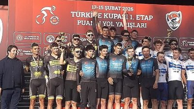 Konya Büyükşehir Belediyespor Bisiklet Takımı, Antalya’nın Alanya ilçesinde düzenlenen Türkiye