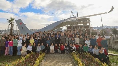 Canik Özdemir Bayraktar Keşif Kampüsü'nde gerçekleştirilen yarıyıl tatili eğitim programında