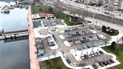 Kocaeli Büyükşehir Belediyesi’nin 1 Mart Vapur İskelesi yanına kazandırdığı yeni