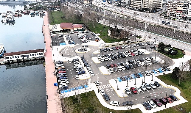 Kocaeli Büyükşehir Belediyesi’nin 1 Mart Vapur İskelesi yanına kazandırdığı yeni