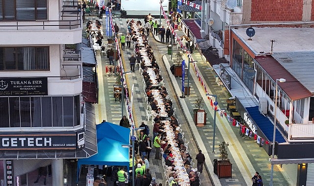 Ramazan ayı dolayısıyla Didim Belediyesi tarafından düzenlenen geleneksel iftar programları
