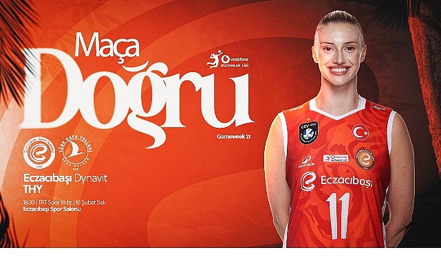 Eczacıbaşı Dynavit, Vodafone Sultanlar Ligi’nin yirmi birinci haftasında evinde Türk
