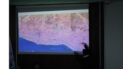 Edremit Belediyesi Şubat ayı muhtarlar toplantısı, belediye meclis salonunda geniş