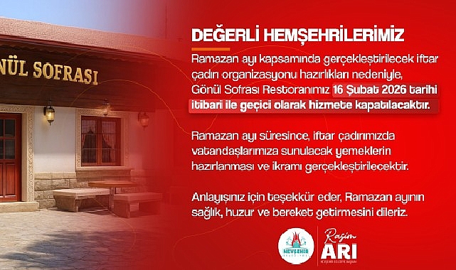 Nevşehir Belediyesi tarafından vatandaşlarımızın daha sağlıklı ve ekonomik koşullarda uygun