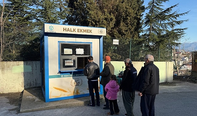 Kocaeli Büyükşehir Belediyesi’ne bağlı hizmet veren “Halk Ekmek Büfeleri”, Ramazan