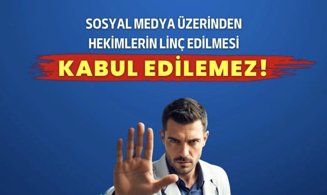 Hekim Birliği Sendikası Giresun Çanakçı'da sosyal medyada hekimleri hedef alan