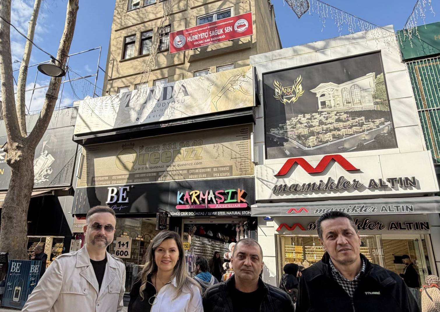 Hürriyetçi Sağlık-Sen Kocaeli Şubesi hizmete başladı. Başkan Kökduman, "Emek mücadelemizde