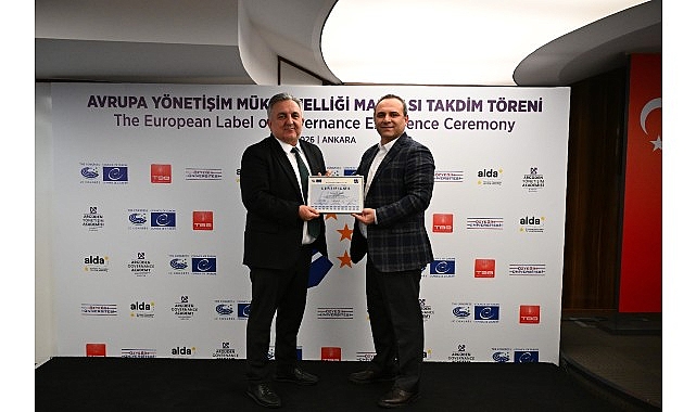 Kadıköy Belediyesi, Avrupa Konseyi tarafından verilen Avrupa Yönetişim Mükemmelliği Markası’na