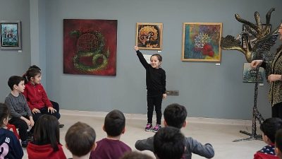 Keçiören Belediyesi’ne bağlı Kültür Elçileri Çocuk Sanat Müzesi’nde düzenlenen geleneksel