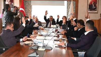 Kemer Belediyesi Şubat ayı meclis toplantısı, Kemer Belediye Başkanı Necati