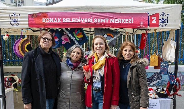 Konak Belediyesi, 14 Şubat Sevgililer Günü kapsamında düzenlediği etkinliklerle sevgiyi
