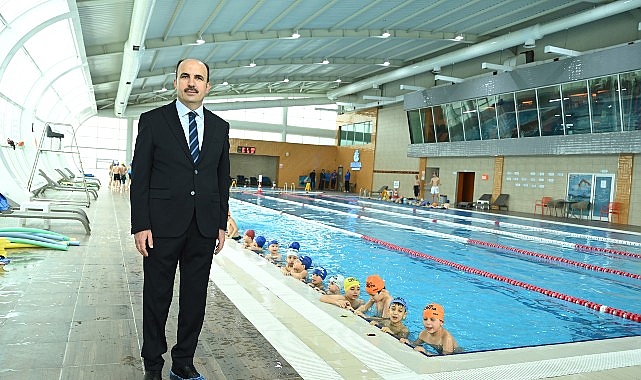 Konya Büyükşehir Belediye Başkanı Uğur İbrahim Altay, “Yüzme Bilmeyen Kalmasın”