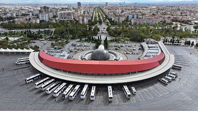 Konya Büyükşehir Belediyesi’ne bağlı Şehirlerarası Otobüs Terminali ile ilçe otogarlarında