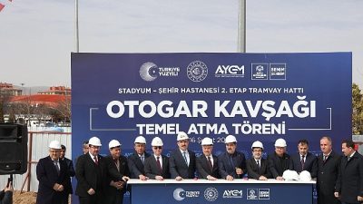Ulaştırma ve Altyapı Bakanlığı ile Konya Büyükşehir Belediyesi tarafından yürütülen