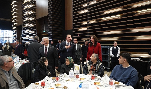 Ramazan ayının ilk iftarında 81 ilde eş zamanlı olarak düzenlenen,