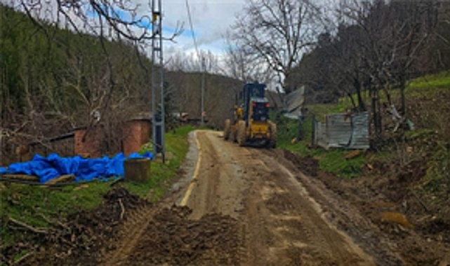 İzmir genelinde etkili olan kuvvetli sağanak yağışların ardından kırsal ilçelerde