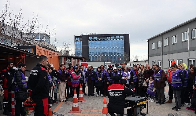 Maltepe Belediyesi, Afet İşleri ve Risk Yönetimi Müdürlüğü ile Kadın
