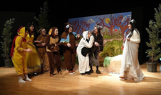 Keçiören Belediyesi Şehir Tiyatroları tarafından yarıyıl tatiline özel olarak sahnelenen “Masal