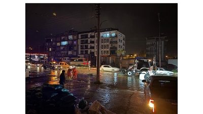 İlçemiz genelinde etkili olan şiddetli yağış ve fırtınaya karşı Milas