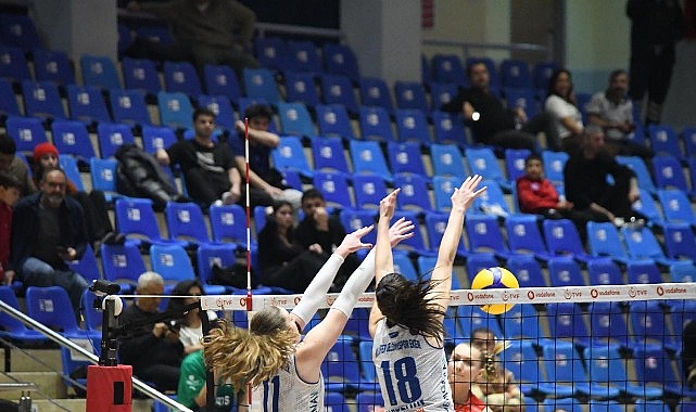 Vodafone Sultanlar Ligi’nde başarılı performansını sürdüren Nilüfer Belediyespor Eker, konuk