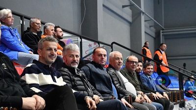 Ardventure Erkekler Süper Ligi’nde mücadele eden Nilüfer Belediyespor, 23. hafta