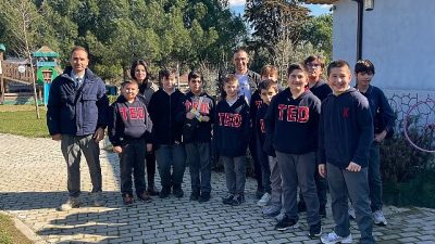 Nilüfer Belediyesi, Ertan Ayçetin Bisikletevi’nde ağırladığı TED Bursa Koleji VeloTED