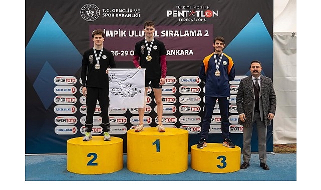 Osmangazi Belediyespor’un başarılı genç sporcusu Arda Meriç, modern pentatlon branşında