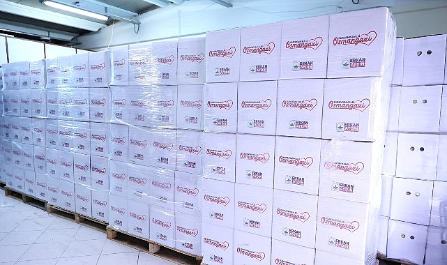 Osmangazi Belediyesi, Ramazan ayına sayılı günler kala ihtiyaç sahibi vatandaşlara