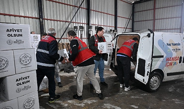 Manisa Büyükşehir Belediyesi, Ramazan ayının bereketini hanelere taşımak amacıyla il