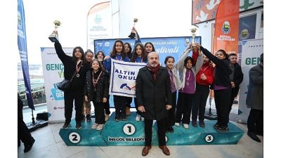 İnegöl Belediyesi’nin bu yıl 9’uncusunu düzenlediği Okullar Arası Spor Festivali