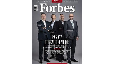 Forbes Türkiye şubat sayısı kapağına paraya hükmedenleri taşıyor. Kârlı çıkışlarla