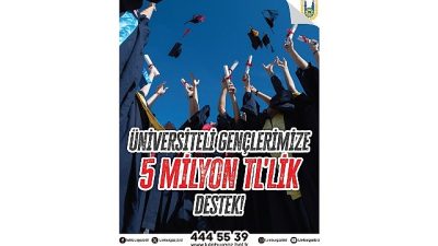 Lüleburgaz Belediyesi’nin ‘Üniversiteli Aile Desteği’ kapsamında başvuru şartlarını taşıyan 285