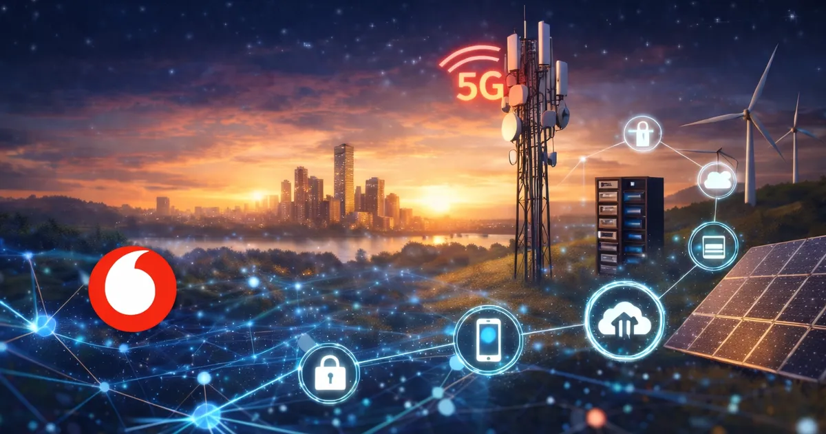 Vodafone, 5G ve yeni nesil dijital şebeke mimarilerinin gerektirdiği hız,