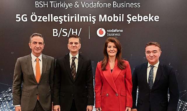 Vodafone Business, BSH Türkiye ile gerçekleştirdiği iş birliğiyle Türkiye üretim
